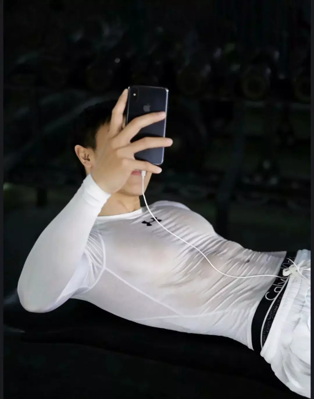 图片[8]-北体187肌肉紧身衣小狼狗，粗腿大包发育太好了....-小蓝短视频