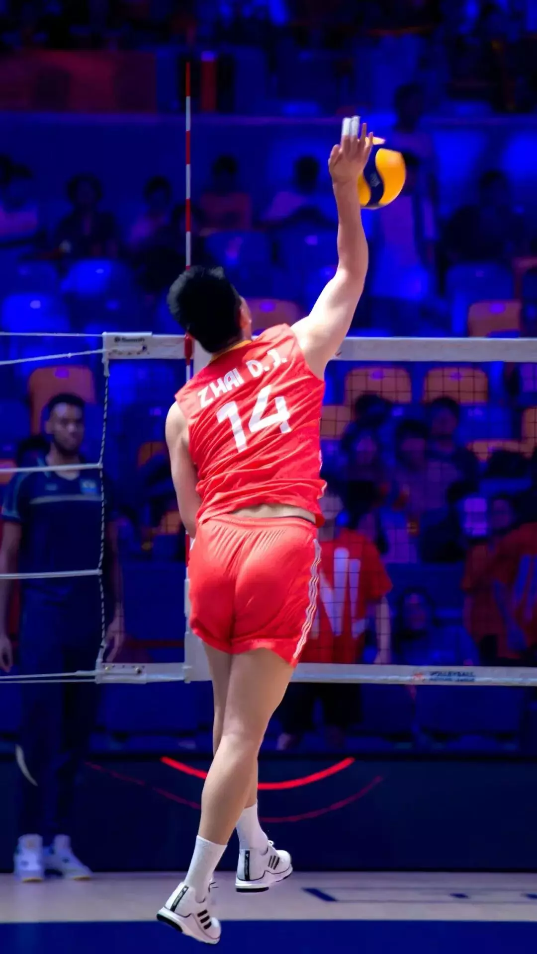 图片[14]-山东男排翟德军撩衣太好看，195CM长腿纵身一跃实力藏不住！-潮男潮北-潮男潮北