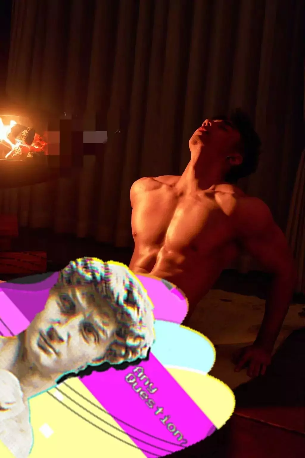 图片[2]-【3月精选】全见版！黑X大包肌肉男被前男友爆塌房！大尺度写真19禁...-小蓝短视频