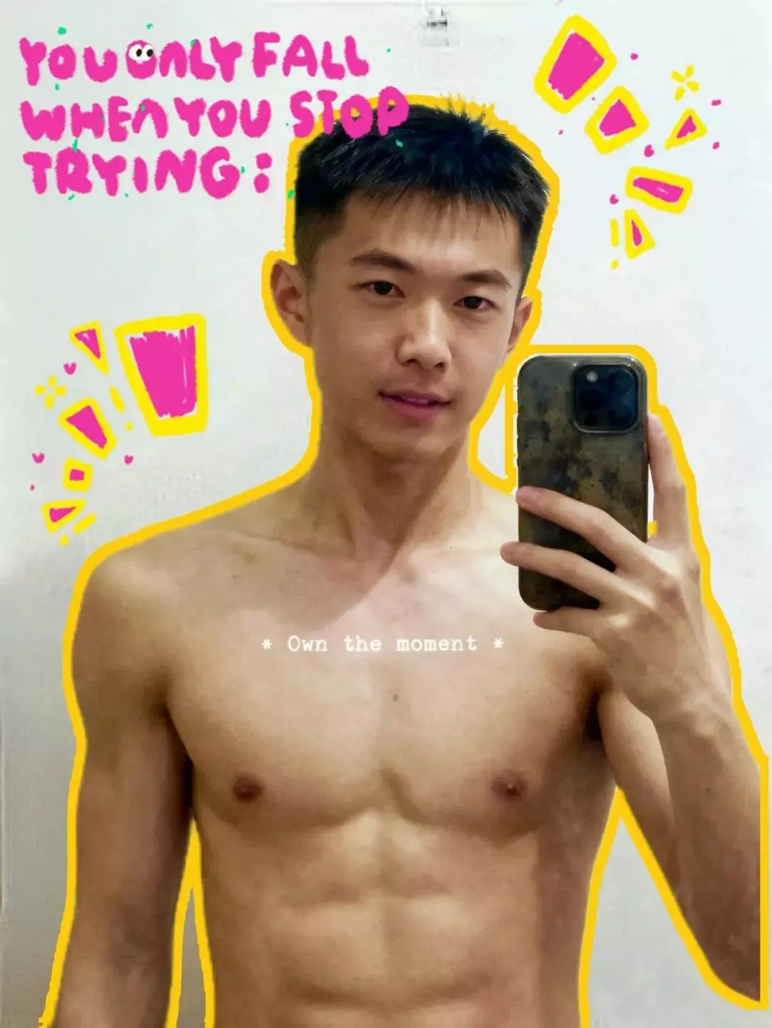 图片[10]-地铁里穿运动短裤的男大体育生，自拍鼻子真挺呀！-潮男潮北-潮男潮北