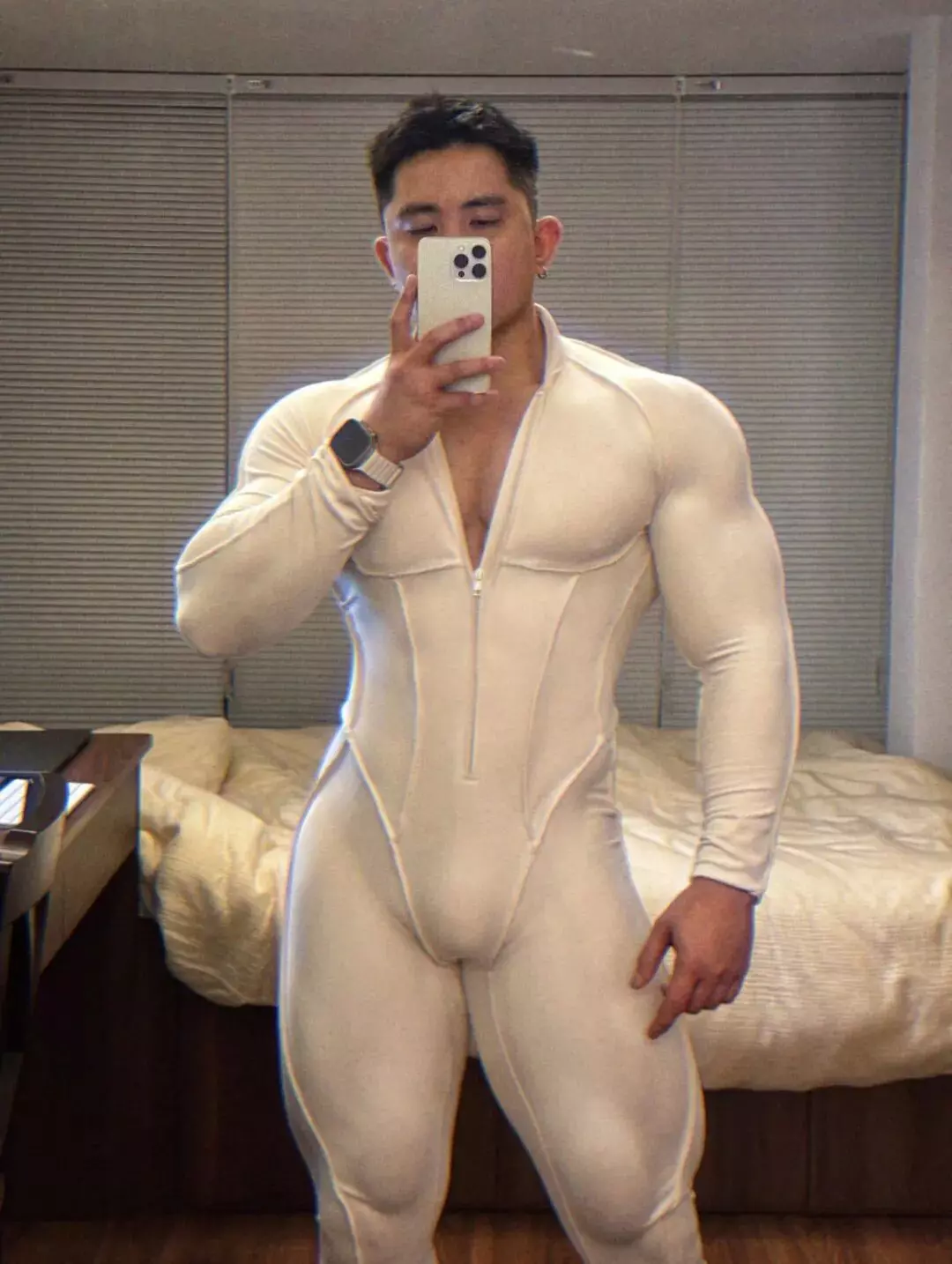 图片[15]-体育柔道摔跤体育生大男人，器大体壮百般动作柔韧有余-小蓝短视频