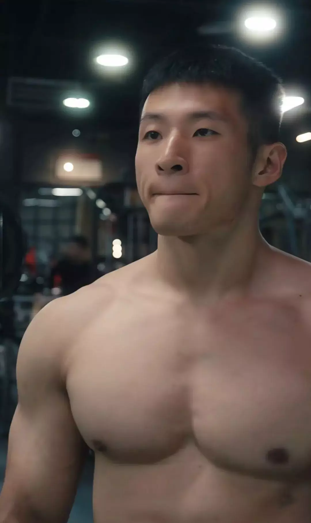 图片[2]-体育柔道摔跤体育生大男人，器大体壮百般动作柔韧有余-小蓝短视频