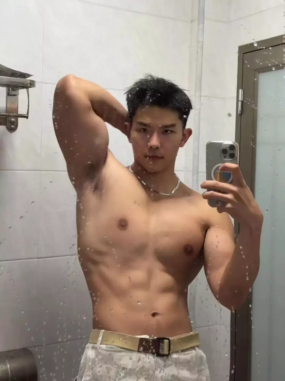 图片[16]-宽肩窄腰可狼可苏，豹纹短裤内衬高弹，谁顶得住！-潮男潮北-潮男潮北